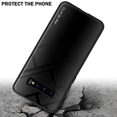 Samsung Galaxy S10 PLUS Skal Fodral Case (Svart)