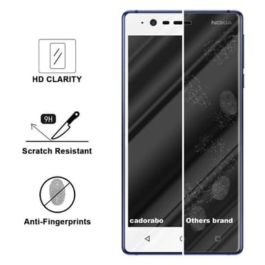Nokia 3.1 Skyddsglas Skyddsfilm Skärmskydd