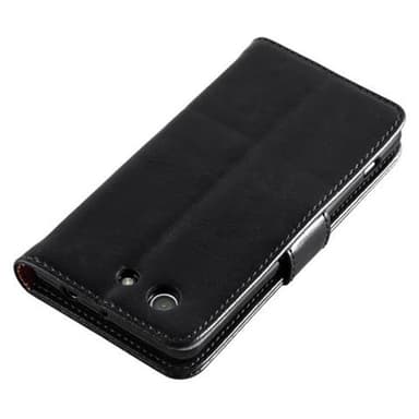 Sony Xperia Z3 COMPACT Plånboksfodral Skal (Svart)