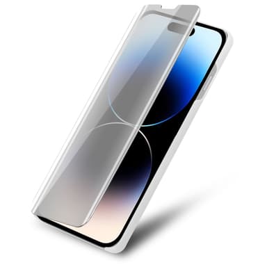 iPhone 14 PRO MAX Plånboksfodral Skal (Silver)