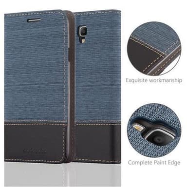 Samsung Galaxy NOTE 3 NEO Plånboksfodral Skal (Blå)