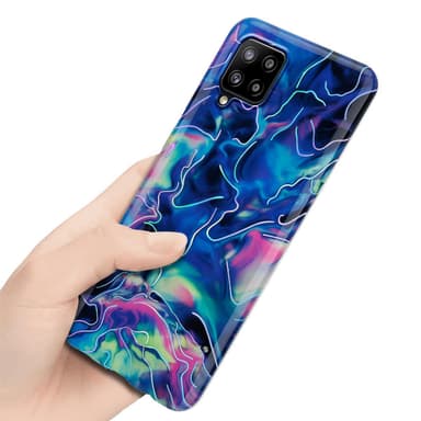 Samsung Galaxy A42 4G Plånboksfodral Skal (Blå)