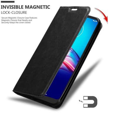 Motorola MOTO E6s 2020 Skal Fodral Case (Svart)
