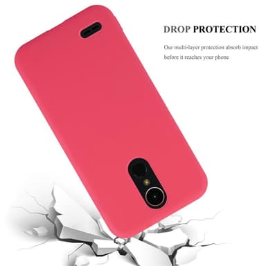 Skal LG K10 2017 Fodral Case (Röd)