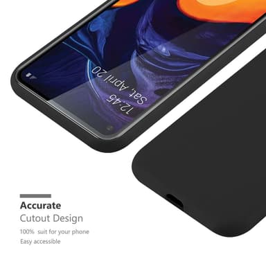 Skal Samsung Galaxy A60 / M40 Fodral Case (Svart)