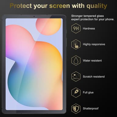 Samsung Galaxy Tab S6 LITE (10.4 tum) Skyddsglas