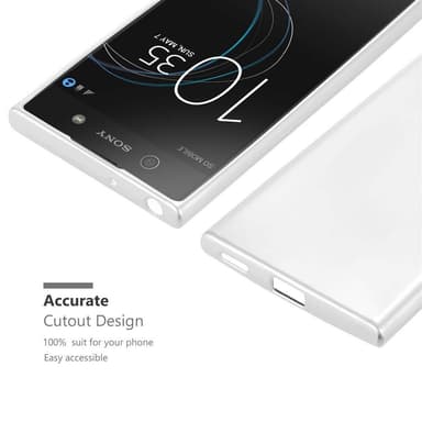 Skal Sony Xperia XA1 Fodral Case (Silver)