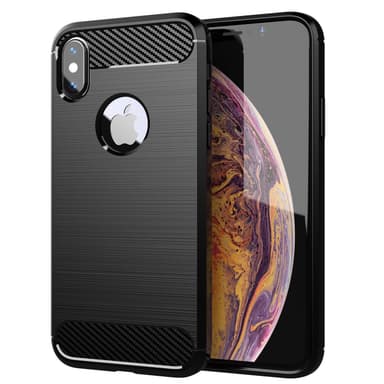 iPhone X / XS Skal Fodral Case (Svart)
