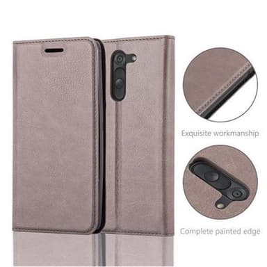LG G3 STYLUS Skal Fodral Case (Brun)