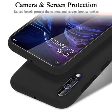 Samsung Galaxy A60 / M40 Skal Fodral Case (Svart)
