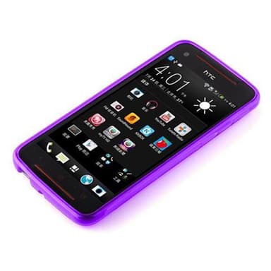 HTC BUTTERFLY S Skal Fodral Case (Lila)