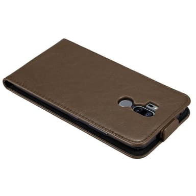 LG G7 ThinQ / FIT / ONE Flipfodral Skal (Brun)
