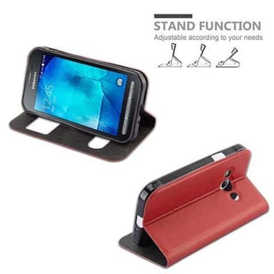 Samsung Galaxy XCover 3 Plånboksfodral Skal (Röd)