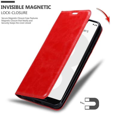 Google PIXEL 3 XL Skal Fodral Case (Röd)