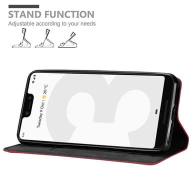 Google PIXEL 3 XL Skal Fodral Case (Röd)