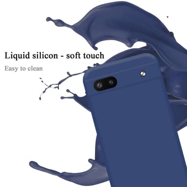 Google PIXEL 6A Skal Fodral Case (Blå)