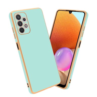 Samsung Galaxy A32 5G Skal Fodral Case (Grön)