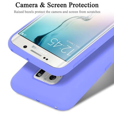 Samsung Galaxy S6 EDGE PLUS Skal Fodral Case (Lila)