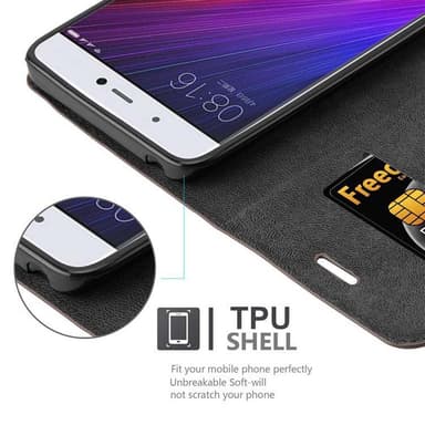 Xiaomi Mi 5s Skal Fodral Case (Brun)