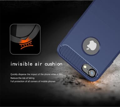 iPhone 7 / 7S / 8 Skal Fodral Case (Blå)