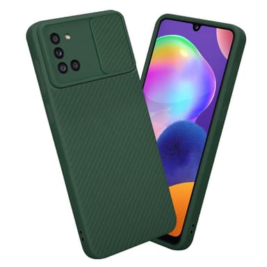 Skal Samsung Galaxy A31 Fodral Case (Grön)