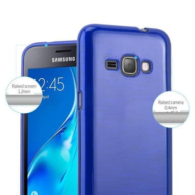 Samsung Galaxy J1 2016 Skal Fodral Case (Blå)