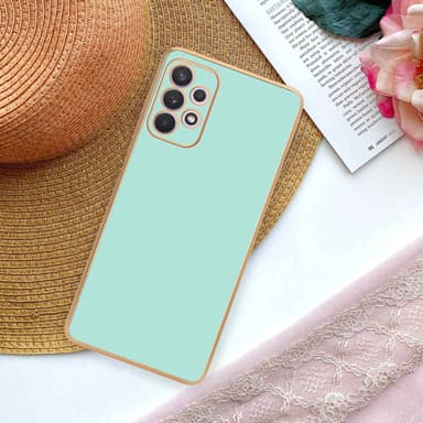 Samsung Galaxy A32 5G Skal Fodral Case (Grön)