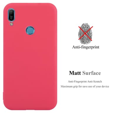Skal Huawei Y6 2019 Fodral Case (Röd)