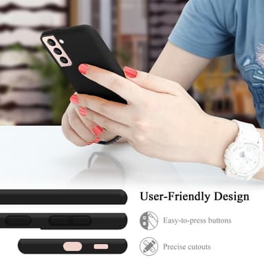 Samsung Galaxy S21 5G Skal Fodral Case (Svart)