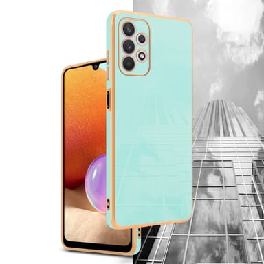 Samsung Galaxy A32 5G Skal Fodral Case (Grön)