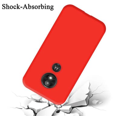 Motorola MOTO E5 PLAY GO Skal Fodral Case (Röd)