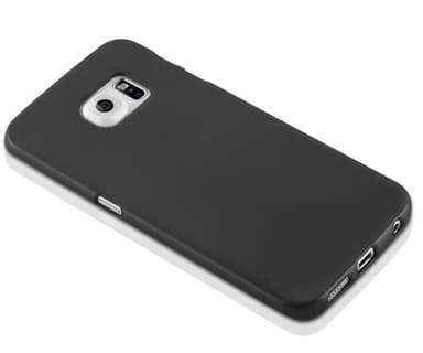 Samsung Galaxy S6 EDGE Skal Fodral Case (Svart)