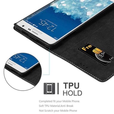 Samsung Galaxy NOTE EDGE Skal Fodral Case (Svart)