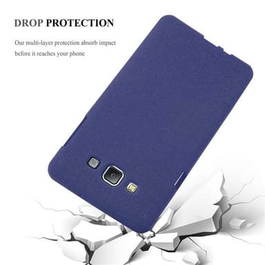 Skal Samsung Galaxy A7 2015 Fodral Case (Blå)