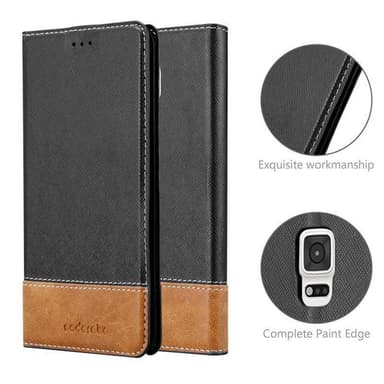 Samsung Galaxy NOTE EDGE Skal Fodral Case (Svart)