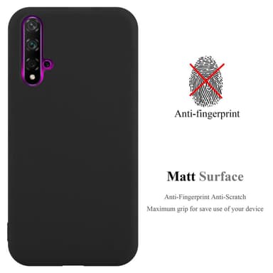 Skal Huawei NOVA 5 / 5 PRO Fodral Case (Svart)