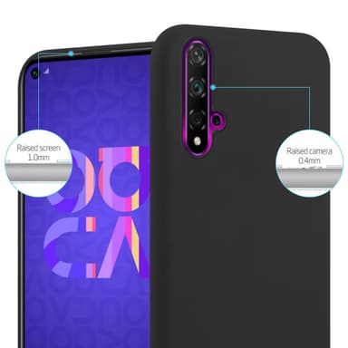 Skal Huawei NOVA 5 / 5 PRO Fodral Case (Svart)