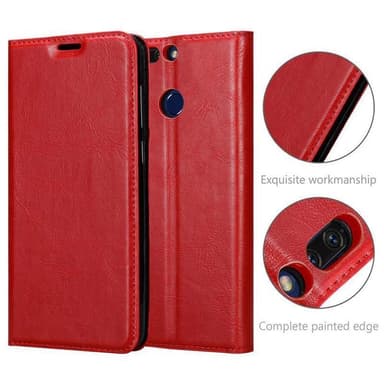 Honor V9 Skal Fodral Case (Röd)