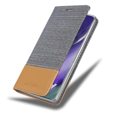 Samsung Galaxy NOTE 20 ULTRA Plånboksfodral Skal (Grå)