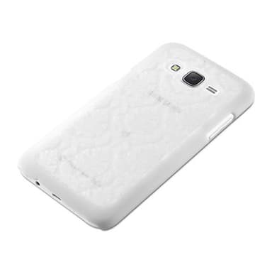 Samsung Galaxy J7 2015 Skal Fodral Case (Vit)