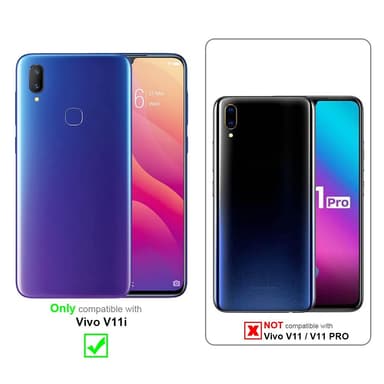 Vivo V11i 3x Skyddsglas Skyddsfilm Skärmskydd