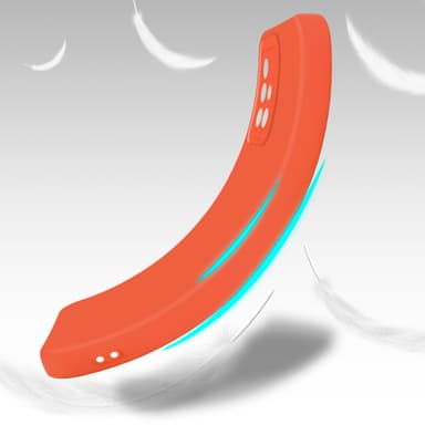 Samsung Galaxy A71 4G Skal Fodral Case (Orange)