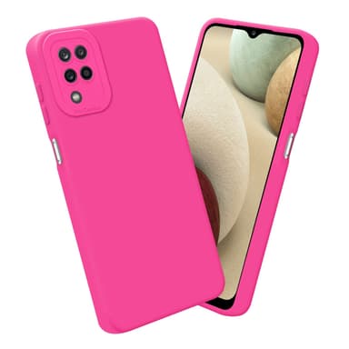 Samsung Galaxy A12 / M12 Skal Fodral Case (Rosa)