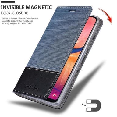 Samsung Galaxy A10e / A20e Plånboksfodral Skal (Blå)