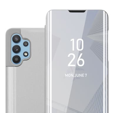 Samsung Galaxy A32 5G Plånboksfodral Skal (Silver)