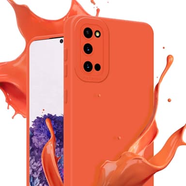 Samsung Galaxy S20 Skal Fodral Case (Orange)