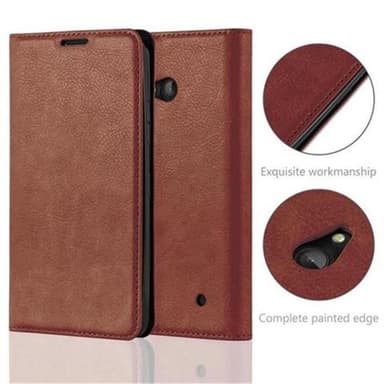 Nokia Lumia 640 Skal Fodral Case (Brun)