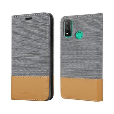 Huawei P SMART 2020 Plånboksfodral Skal (Grå)