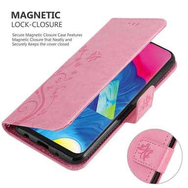 Samsung Galaxy A10 / M10 Plånboksfodral Skal (Rosa)