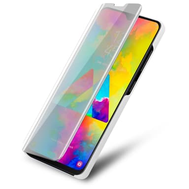 Samsung Galaxy M20 Plånboksfodral Skal (Silver)